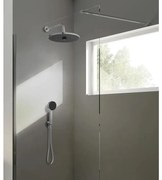 Soffione doccia IDEAL STANDARD Alu+ e doccetta in abs cromato spazzolato 2 getti
