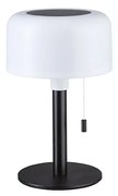 Paulmann - Bartja Pannello Solare Lampada da Tavolo w/USB-C 3-step Dim. IP44 Nero Paulma