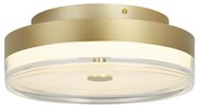 Searchlight 42651-30GO - CYPRUS Lampada da soffitto a LED LED/21W/230V Ø30 cm Oro