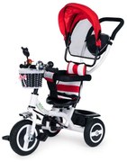 Triciclo, passeggino rosso ECOTOYS