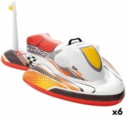 Figura Gonfiabile per Piscina Intex Wave RIder Moto 117 x 58 x 77 cm (6 Unità)