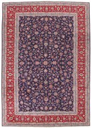Kashan Tappeto persiano 360x250 (Iran) Annodato A Mano