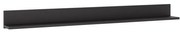 Mensola da parete FLOP nera