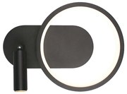 Applique a LED LED/14W/230V 3000K nero