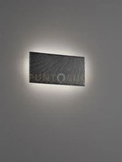 Raven applique led  9w  1000lm, 3000k rettangolare in aredesia nera...