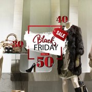 Black friday sale | Vetrofania