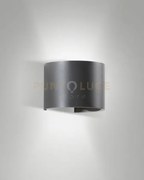 Cody applique d esterno doppia emissione a led 12w 3000k 1448lm gri...