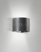 Cody applique d esterno doppia emissione a led 12w 3000k 1448lm gri...