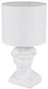 Globo 21732W - Lampada da tavolo HERMES 1xE14/40W/230V bianco