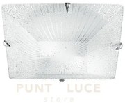Plafoniera iside diamantato 3xe27 40x9,8x40cm i-iside-pl40