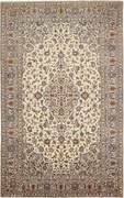 Kashan Tappeto persiano 200x310 Beige (Iran) Annodato A Mano