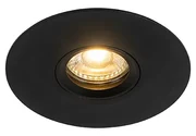 Faretto da incasso smart nero con Wifi GU10 50mm - Buco