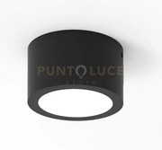 Point-f lampada da soffitto nero opaco attacco gx53