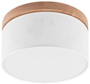 Brilagi - LED Plafoniera BELLADONNA 1xE27/15W/230V diametro 30 cm bianco/quercia