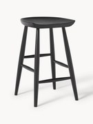 Sgabello alto in legno di mango Nino