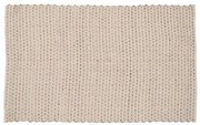 Tappeto Bianco Naturale 70 % cotone 30 % Juta 160 x 230 cm