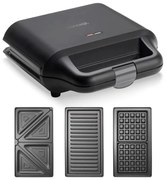 Concept SV3054 - Macchina per i panini 3in1 700W/230V nero