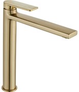 Rubinetto da lavabo Rea Verso Brush Gold high