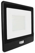 Riflettore LED con sensore LED/50W/230V 6500K IP65 nero