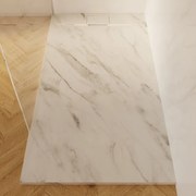 Piatto doccia SENSEA in composito minerale di resina gelificata Neo bianco L 90 x L 170 x H 3.2 cm opaco effetto marmo