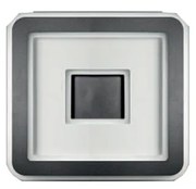 Plafoniera Contemporanea Halò Metallo Antracite Led 35W