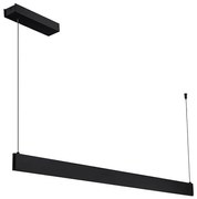Lampadario LED su cavo LINEA LED/36W/230V 3000/4000/5700K IRC 90 nero