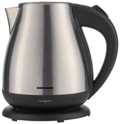 Heinner HEK-17IX - Bollitore elettrico 1,7 l 2200 W/230 V cromo opaco/nero