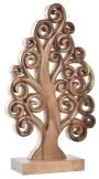 Decorazione DKD Home Decor Albero Alluminio Acacia (22 x 9,5 x 39 cm)