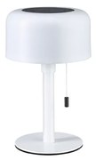 Paulmann - Bartja Pannello Solare Lampada da Tavolo w/USB-C 3-step Dim. IP44 Bianco Paulm