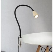 Orion - Lampada da tavolo flessibile con clip DOTTY 1xGU10/10W/230V beige/nero