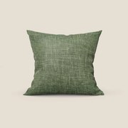 Lyon cuscino disponibile in diversi colori realizzato in morbido tessuto intrecciato impermeabile T06 verde