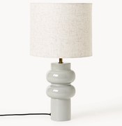 Lampada grande da tavolo in ceramica Christine