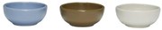 Set di 3 ciotole in gres ø 7 cm Amare - Hübsch