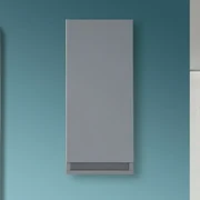 Pensile Sospeso Bagno Salvaspazio H. 69 cm Grigio Opaco con ripiano