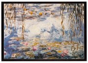 Stampa incorniciata Ninfee Monet multicolore 70.7 x 100.7 cm