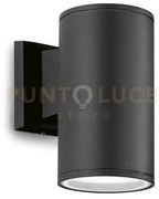 Ges1003- applique in alluminio 1 luce attacco e27 colore grigio ant...