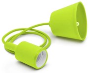 Lampadario su filo ROXY 1xE27/60W/230V verde