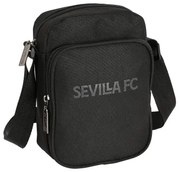 Borsa a Tracolla Sevilla Fútbol Club Teen 16 x 22 x 6 cm Nero