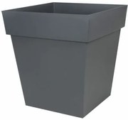 Vaso EDA Tuscany Grigio Grigio scuro Quadrato Ø 50 cm