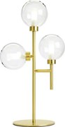 Lampada da tavolo glamour Dom 3xG9 MILOOX