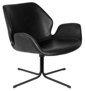 Sedia nera Nikki - Zuiver