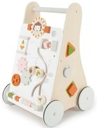 Bieco - Girello in legno con attività - animali del bosco