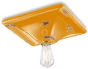 Plafoniera vintage giallo c136(vig)