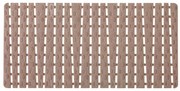 Pedana Doccia Antiscivolo 40 x 80 Tortora in Plastica