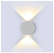 Applique a LED da esterno LED/6W/230V 3000K IP65 grigio
