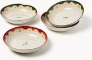 Set di 4 ciotole natalizie Cutemas
