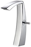 Treemme Archè IT0218CCAHZZ miscelatore lavabo alto 230mm monocomando di design con leva stick cromo