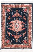 Tabriz Tappeto persiano 90x60 Rosa (Iran) Annodato A Mano