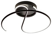 Lampadario a plafone LED DELTA LED/30W/230V nero