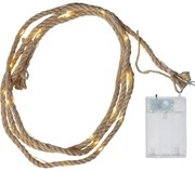 Catena luminosa a LED marrone, lunghezza 2 m Jutta - Star Trading